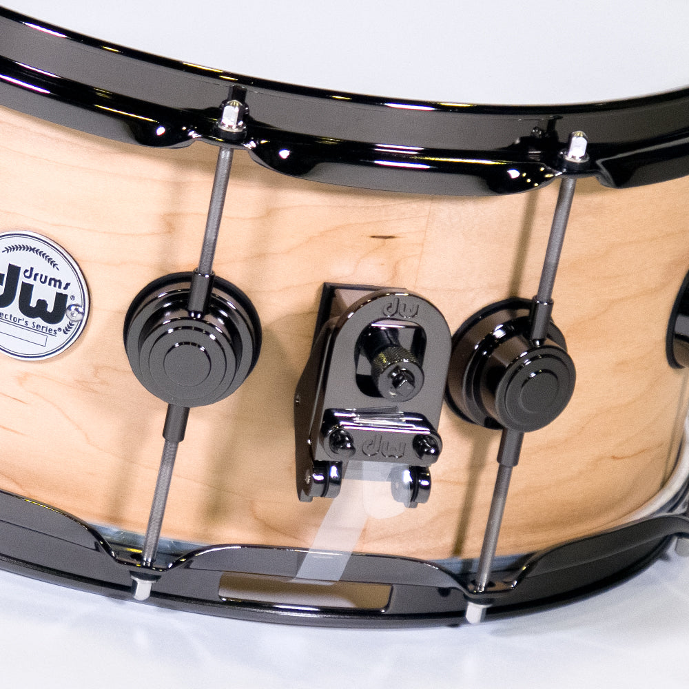 DW Drums Collector's Series® Caja 14x6.5" Natural Satin Oil / HW Niquelado Negro