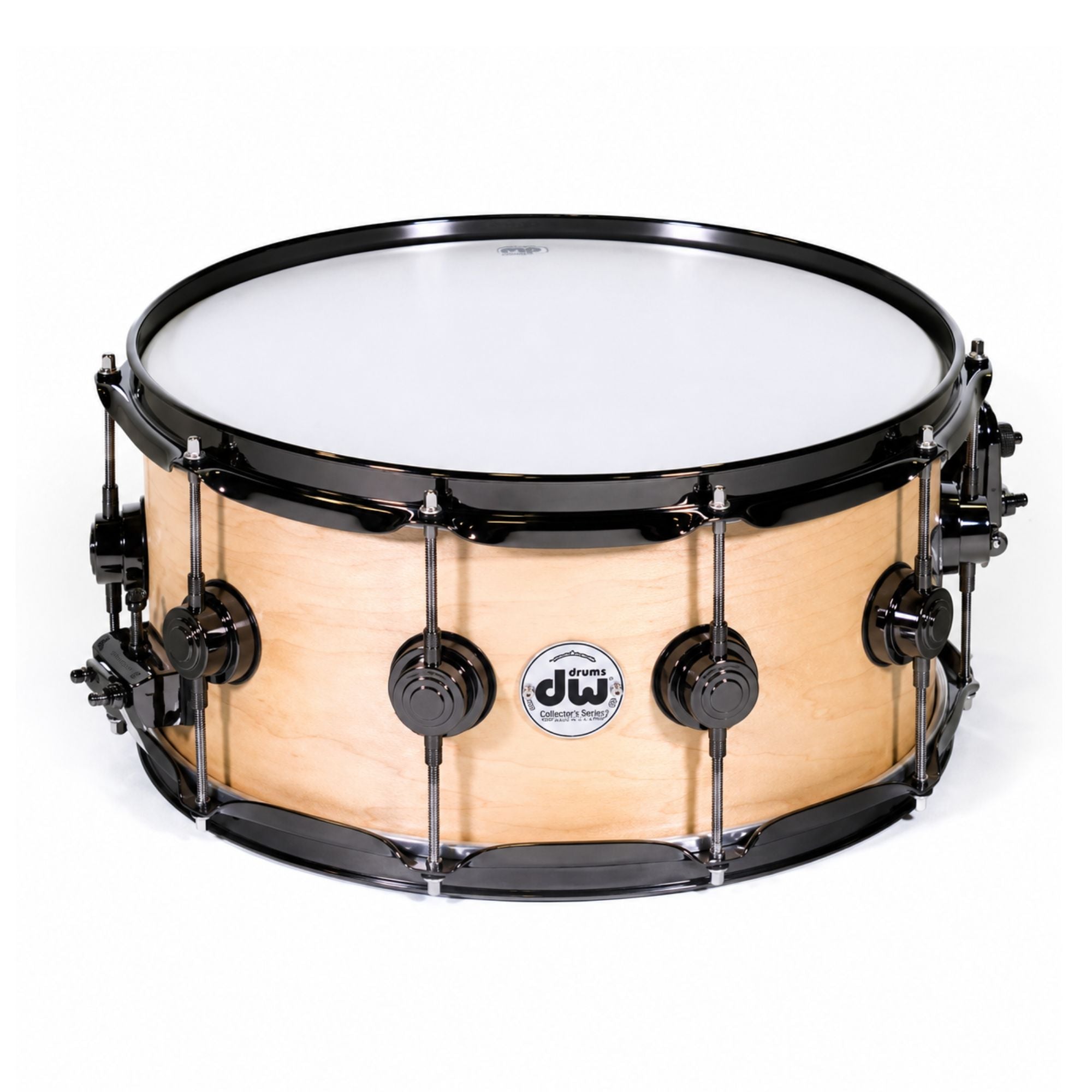 DW Drums Collector's Series Caja 14×6,5″ Natural Satin Oil / Hardware Black Nickel