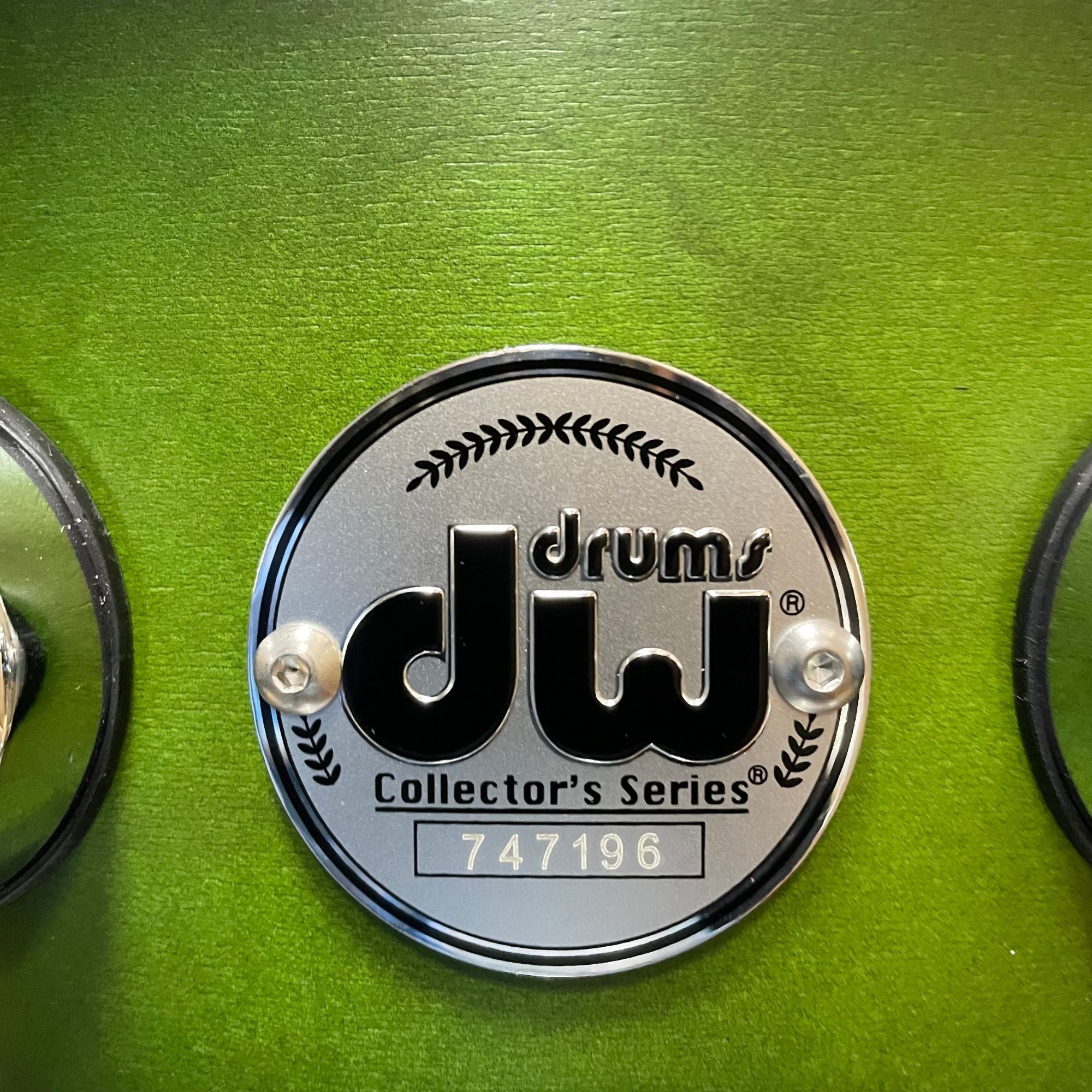 DW Drums Collector's Series Caja 14×7″ Maple Lime Green to Ebony Burst