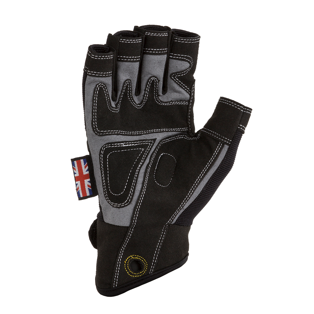 Dirty Rigger Guantes Comfort Fit Fingerless Talla XL