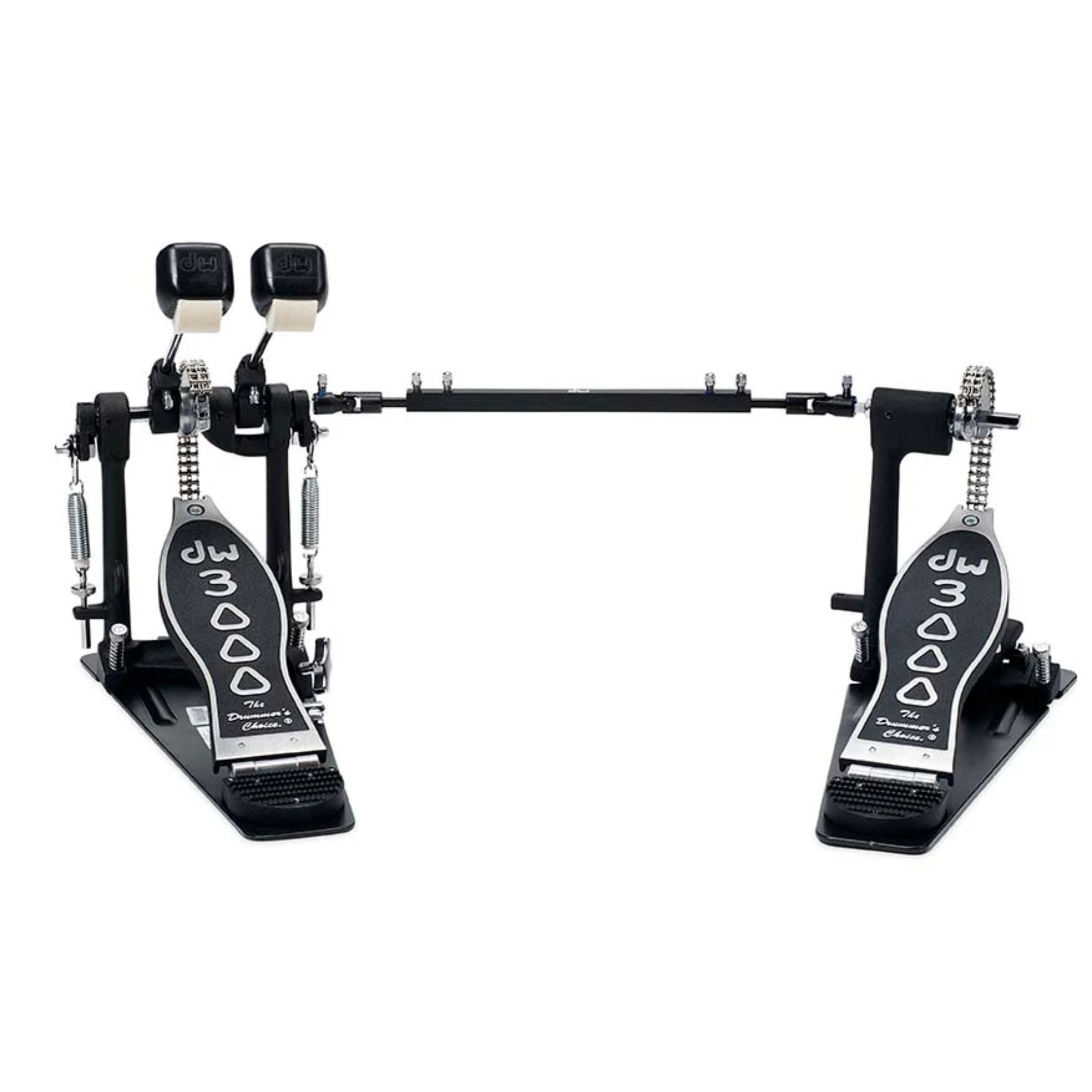 DW Drums Pedal de Bombo Doble Left Serie 3000