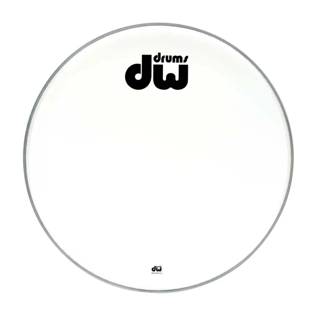 DW Drums Parche Bombo 22" Coated White