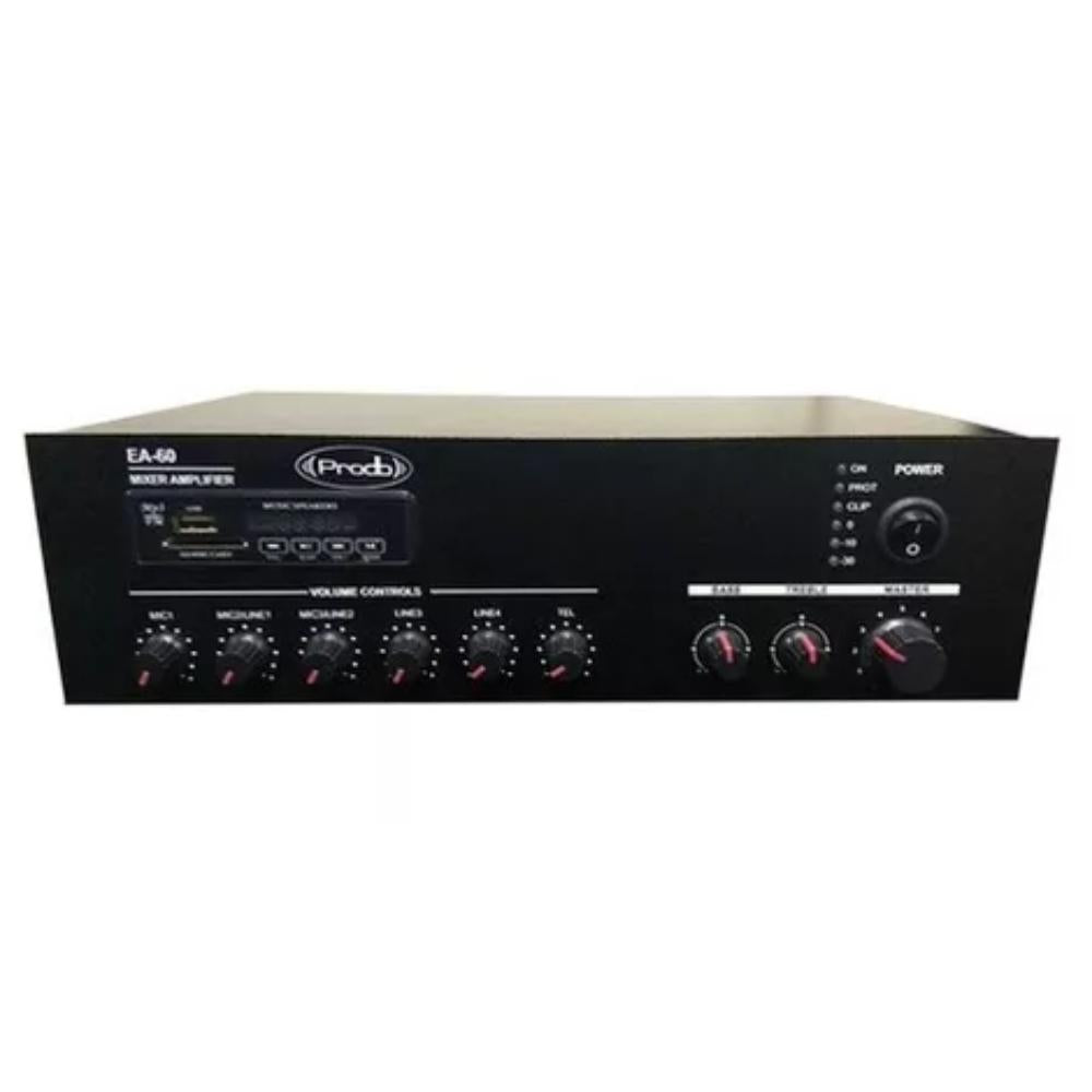 Prodb EA60 Amplificador Línea 60w USB-mp3-BT