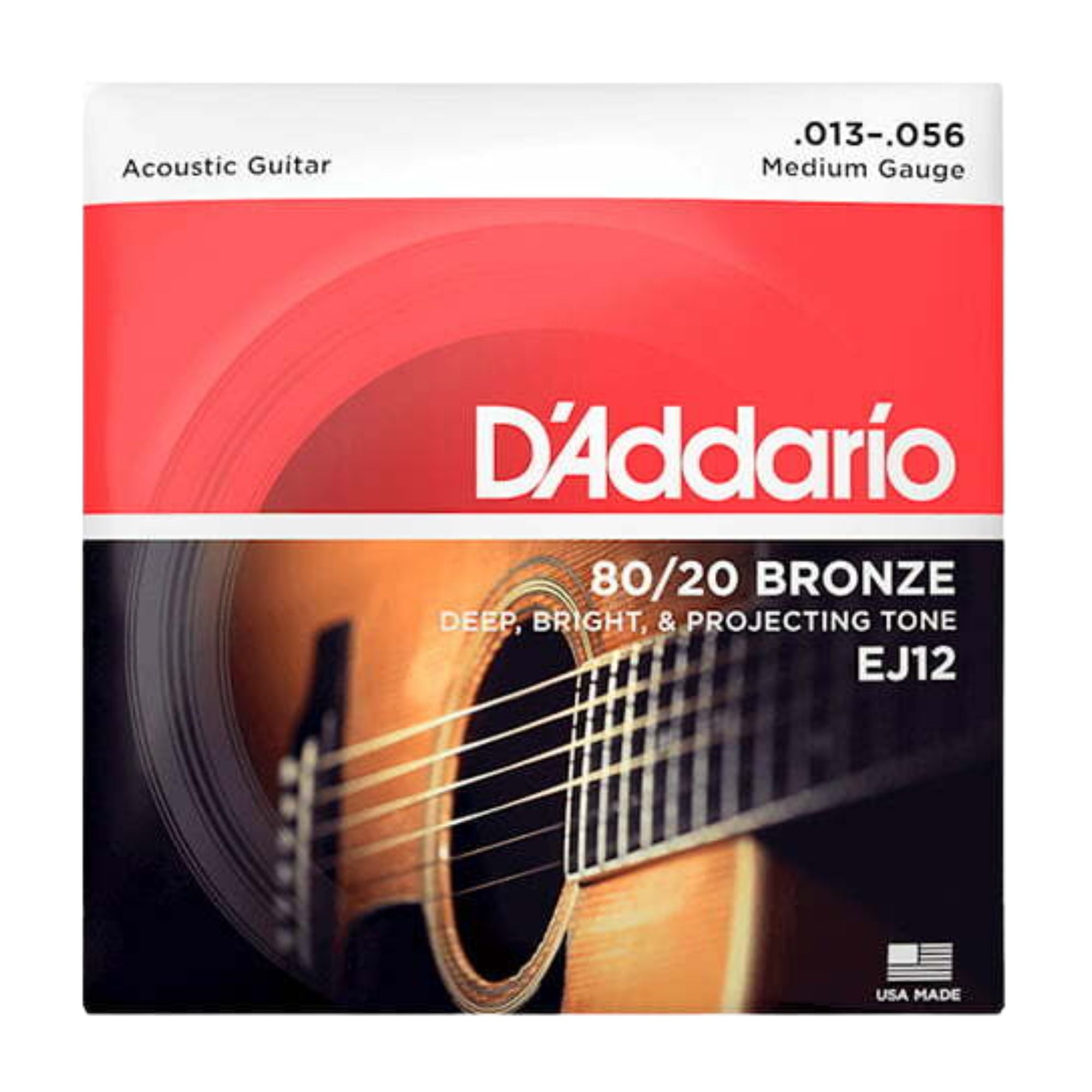 Daddario Set Cuerdas Guitarra Acústica 13-56