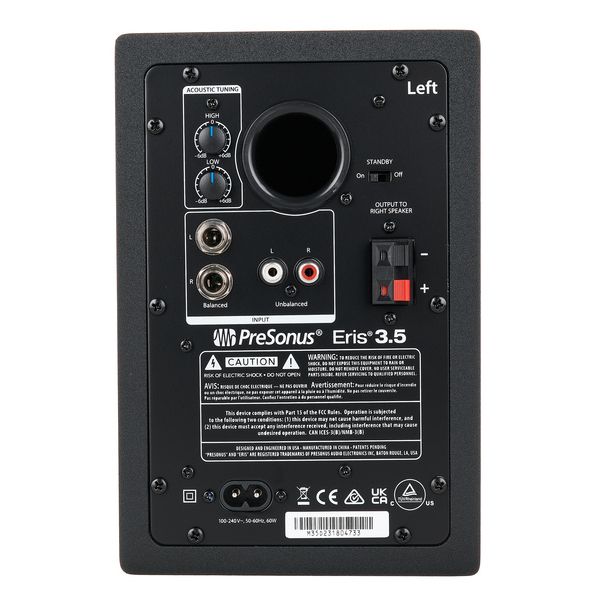 Presonus ERIS35 Monitores de Estudio 3.5" 2da Generación