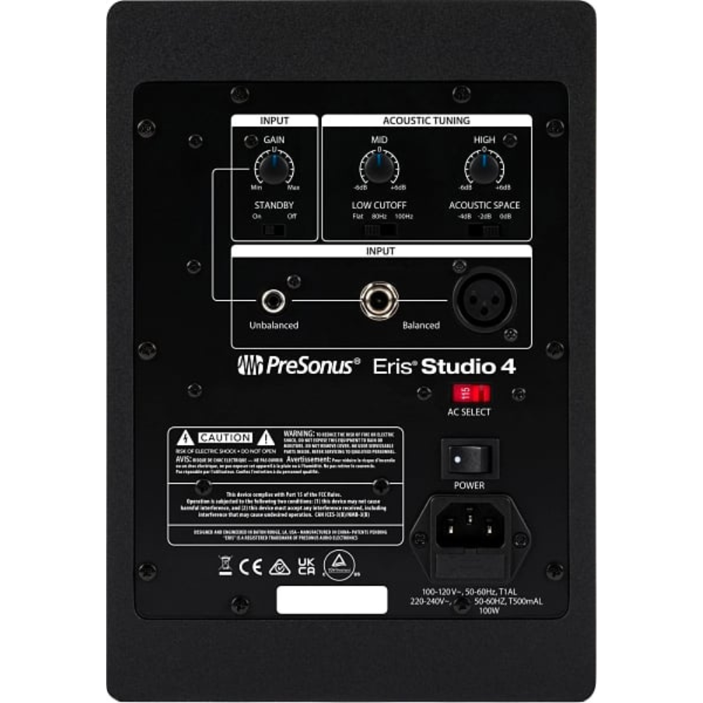 Presonus ERIS ST4 Monitor de Estudio Activo 4.5"