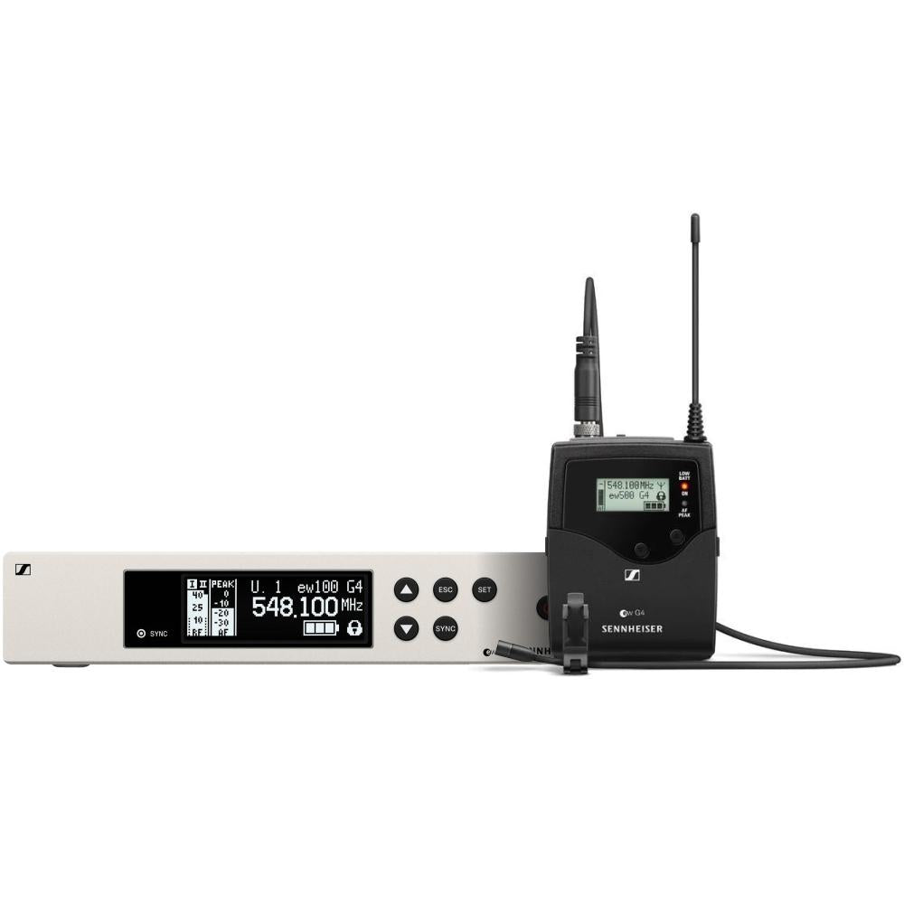 Sennheiser EW-500G4-MKE2BW Sistema Inalámbrico Solapa Solapa UHF