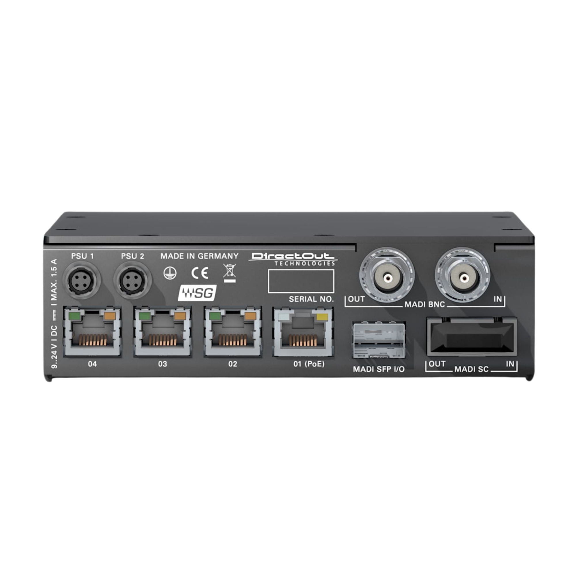 DirectOut EXBOX.SG Convertidor SoundGrid/MADI 128 Canales con EARS