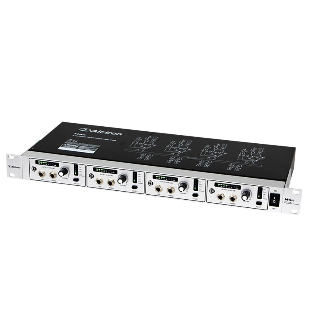 Alctron H4N Amplificador Audifonos 4 Canales