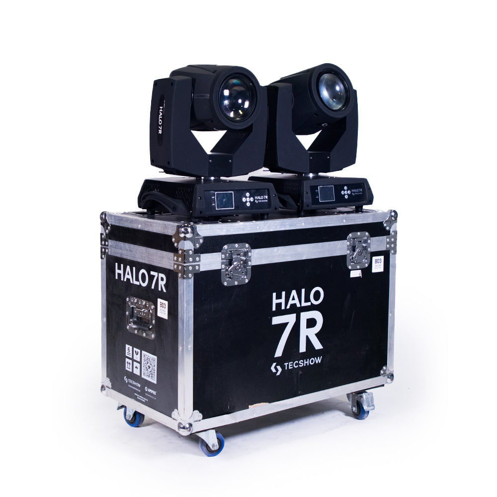 Tecshow HALO7RC Cabeza Móvil Beam 7R+CASE