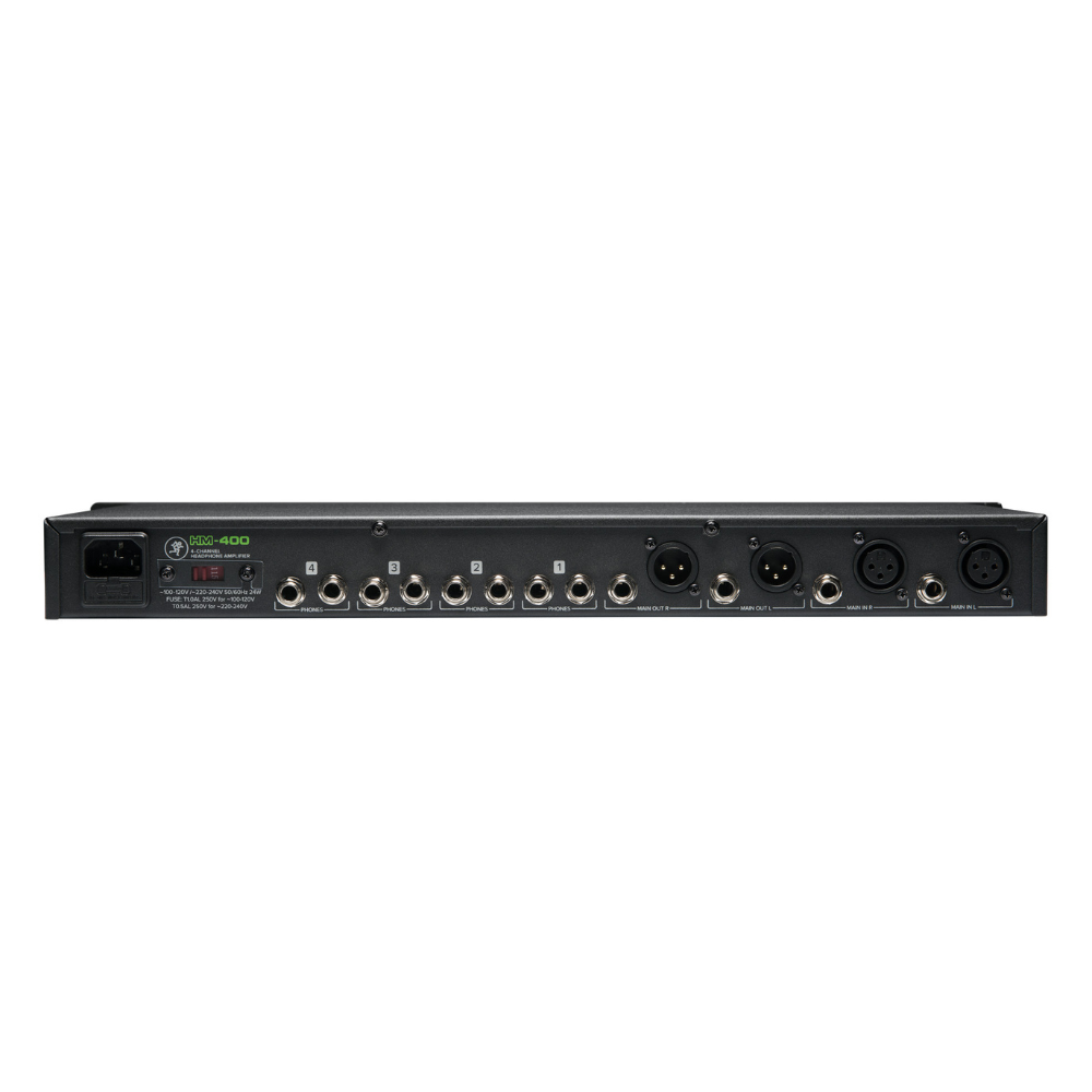 Mackie HM400 Amplificador de Audífonos 4CH