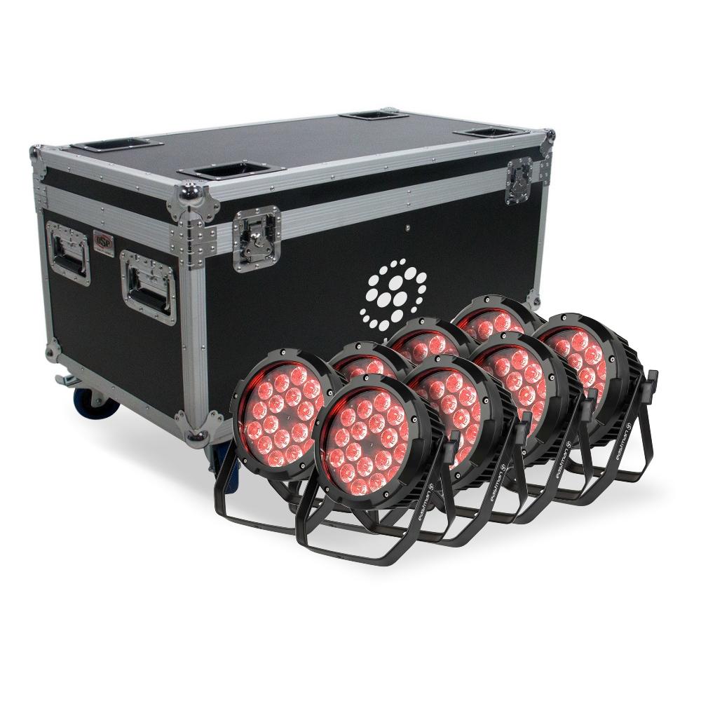 Eastman IGNITE18IP8C Par LED RGBWAUV 18x12W