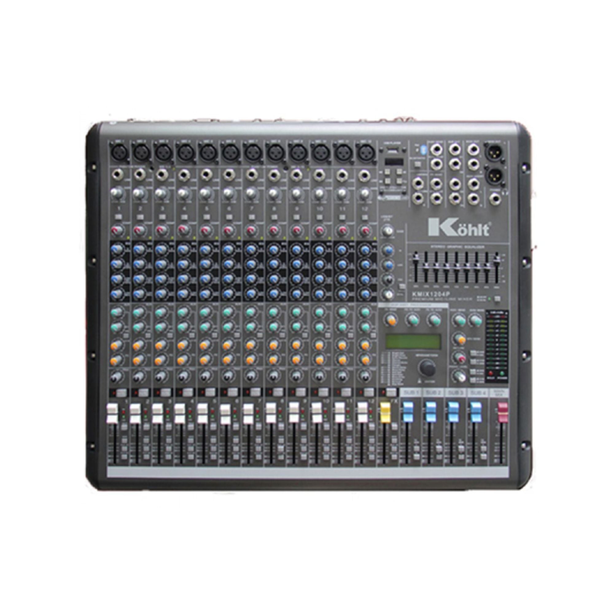Kohlt KMIX1204P PowerMixer Analoga 12 Canales