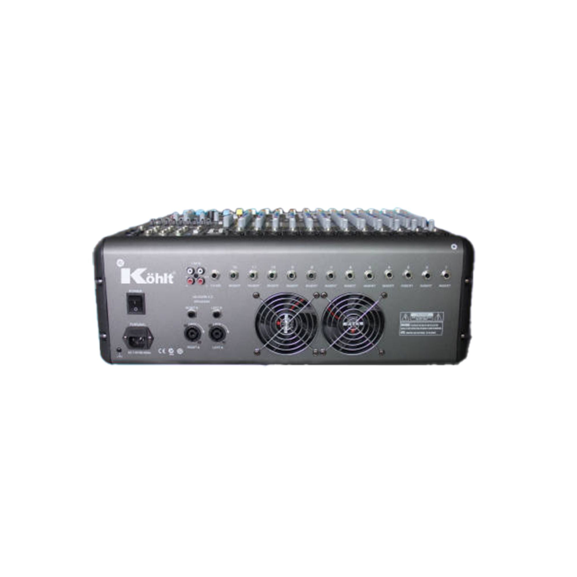 Kohlt KMIX1204P PowerMixer Analoga 12 Canales