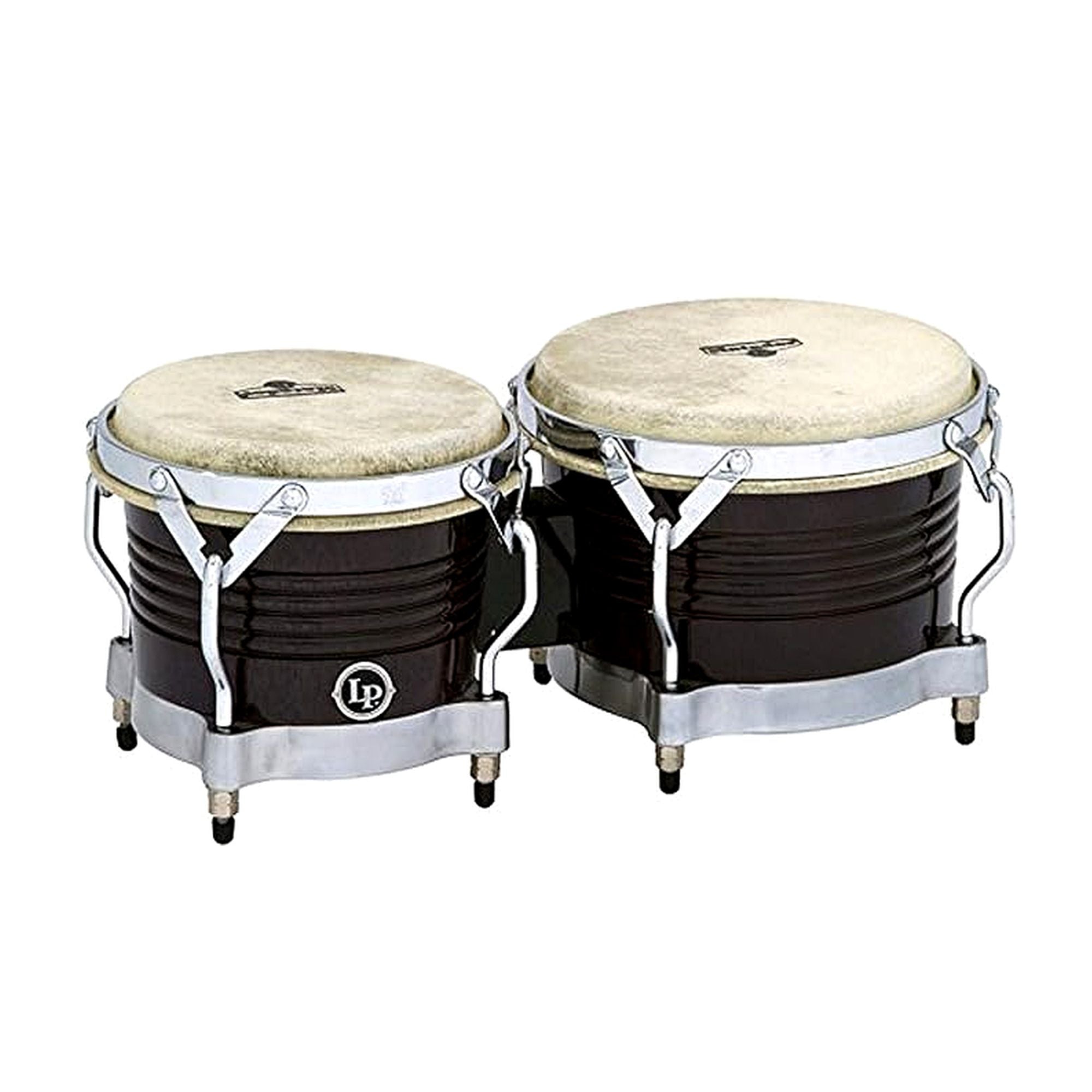 Latin Percussion M201BK Bongo 7-1/4" y 8-5/8" Matador Series Black