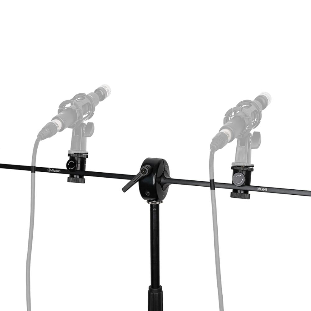 Alctron MAS008 Soporte Barra Micrófono Doble