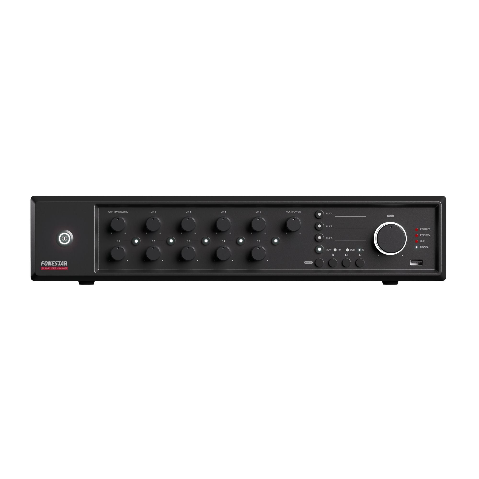 Fonestar Amplificador de potencia 600W RMS