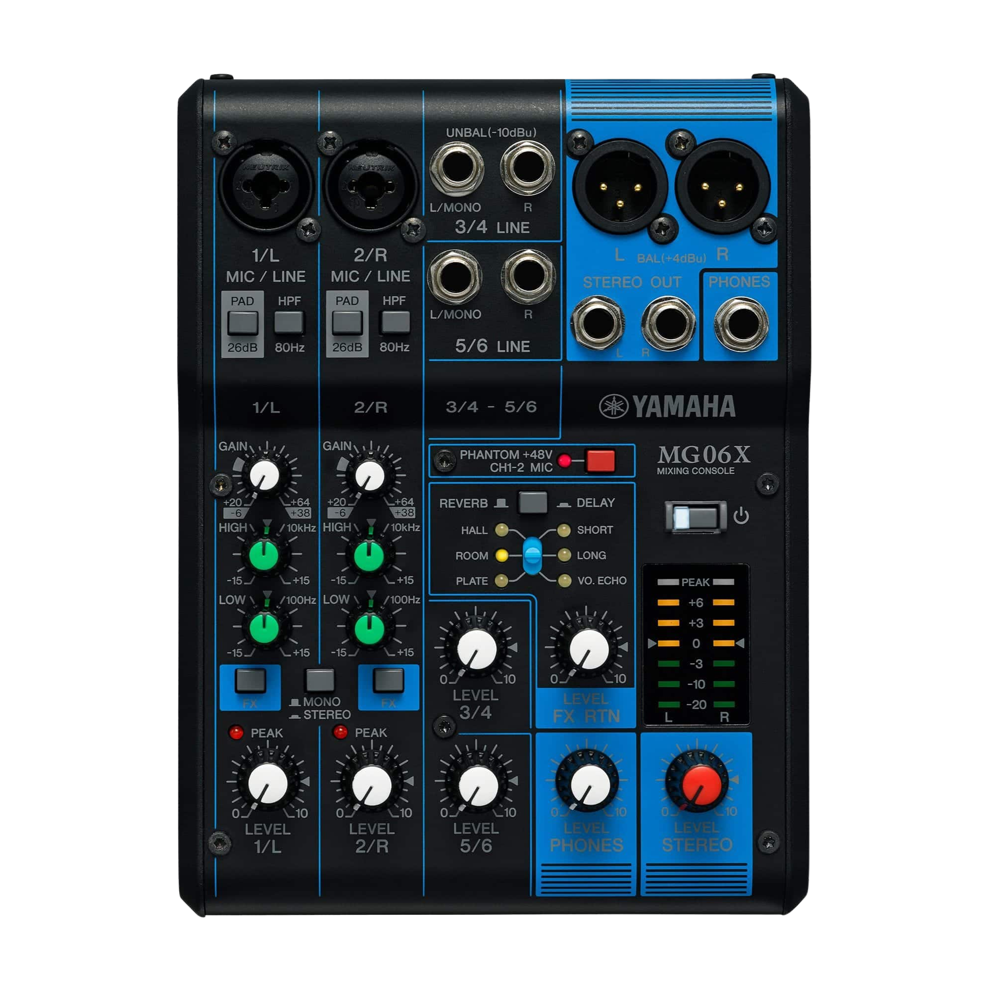 Yamaha MG06X Consola de Audio Análoga