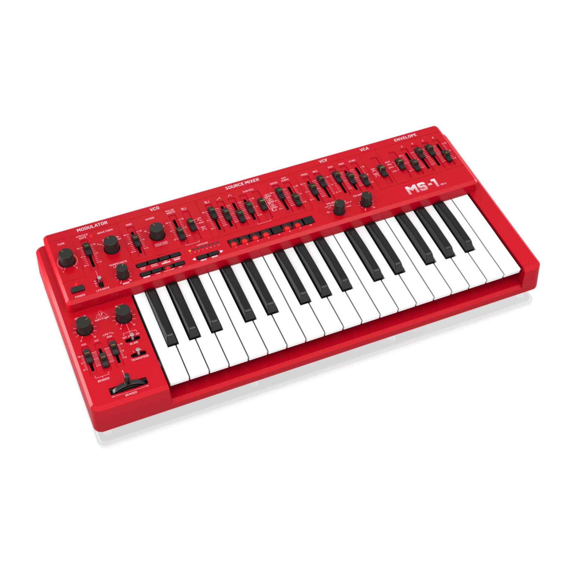 Behringer MS-101 RD Sintetizador Analogo 32 Teclas