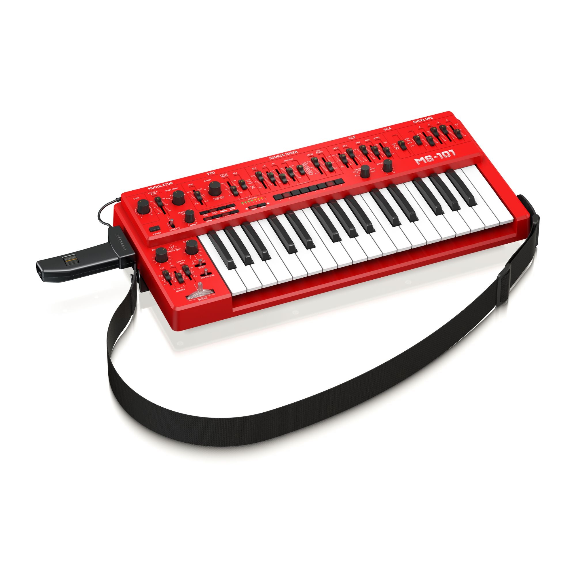 Behringer MS-101 RD Sintetizador Análogo 32 Teclas