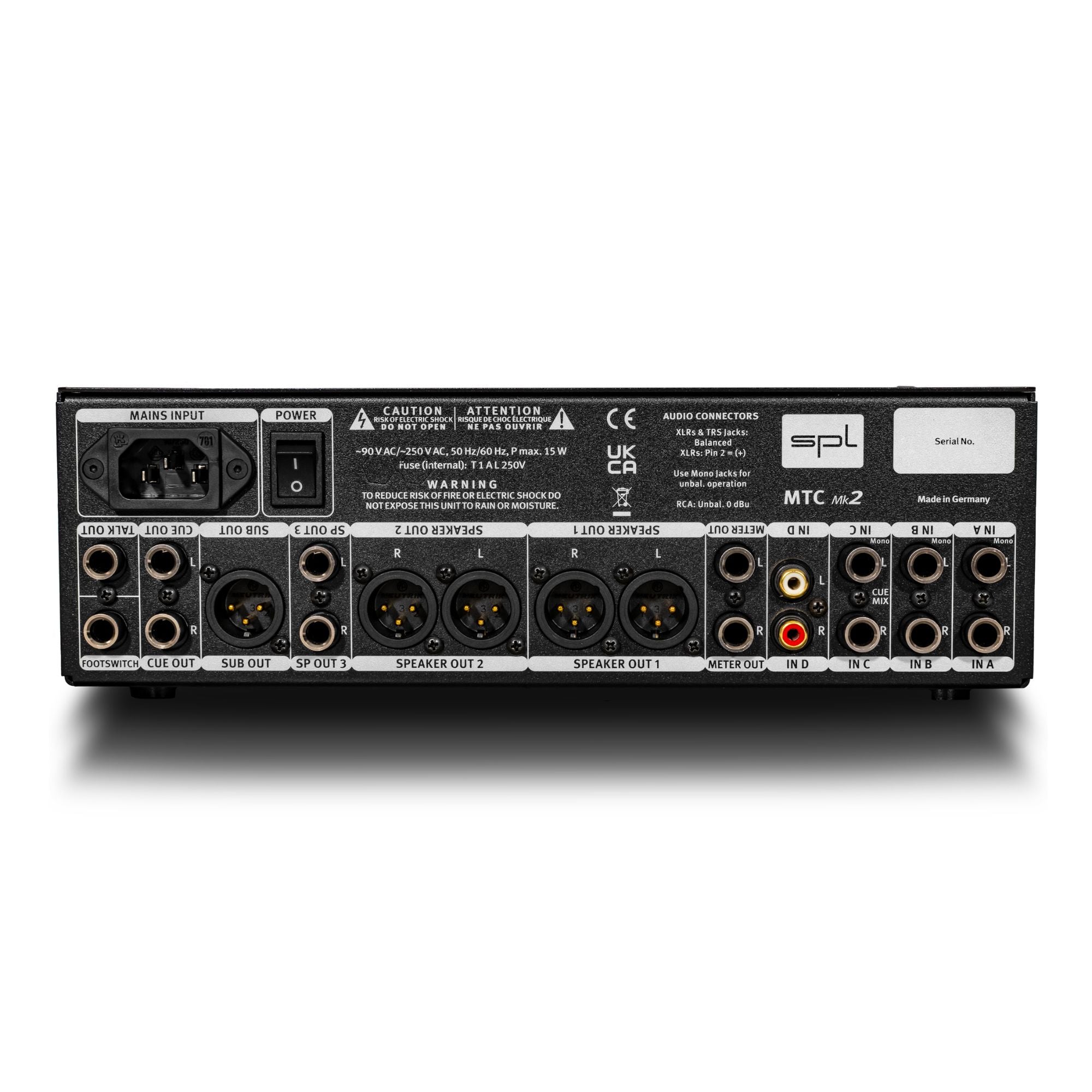 SPL MTC Mk2 Control de Monitoreo