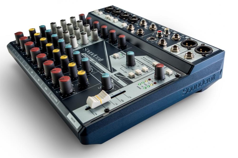 Soundcraft Notepad 12FX Interfaz - Mezclador 12 Canales con USB