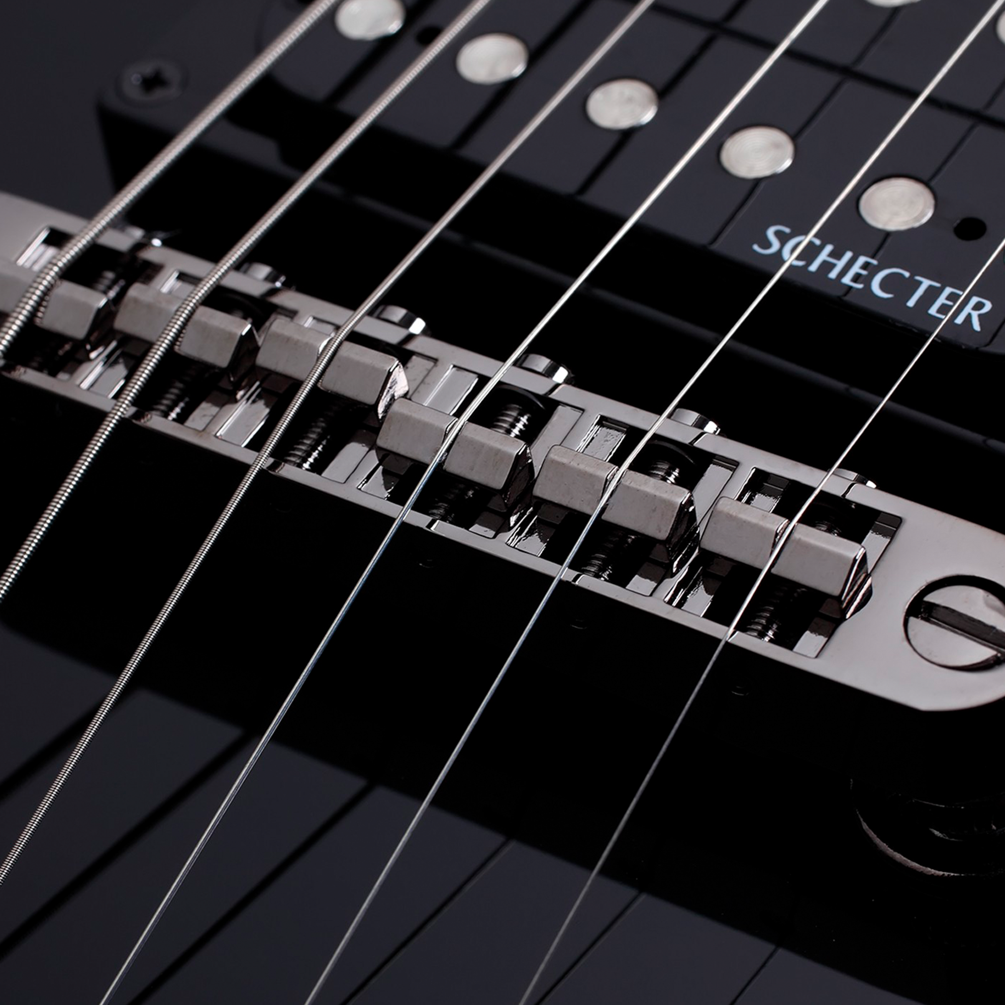 Schecter Omen-6 Gloss Black Guitarra Eléctrica