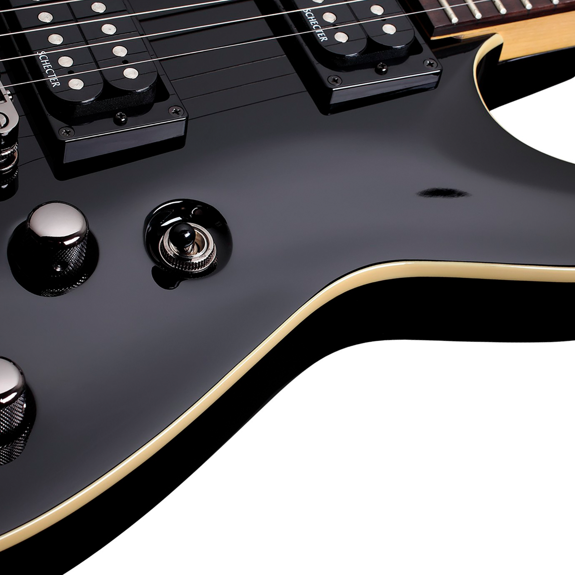 Schecter Omen-6 Gloss Black Guitarra Eléctrica