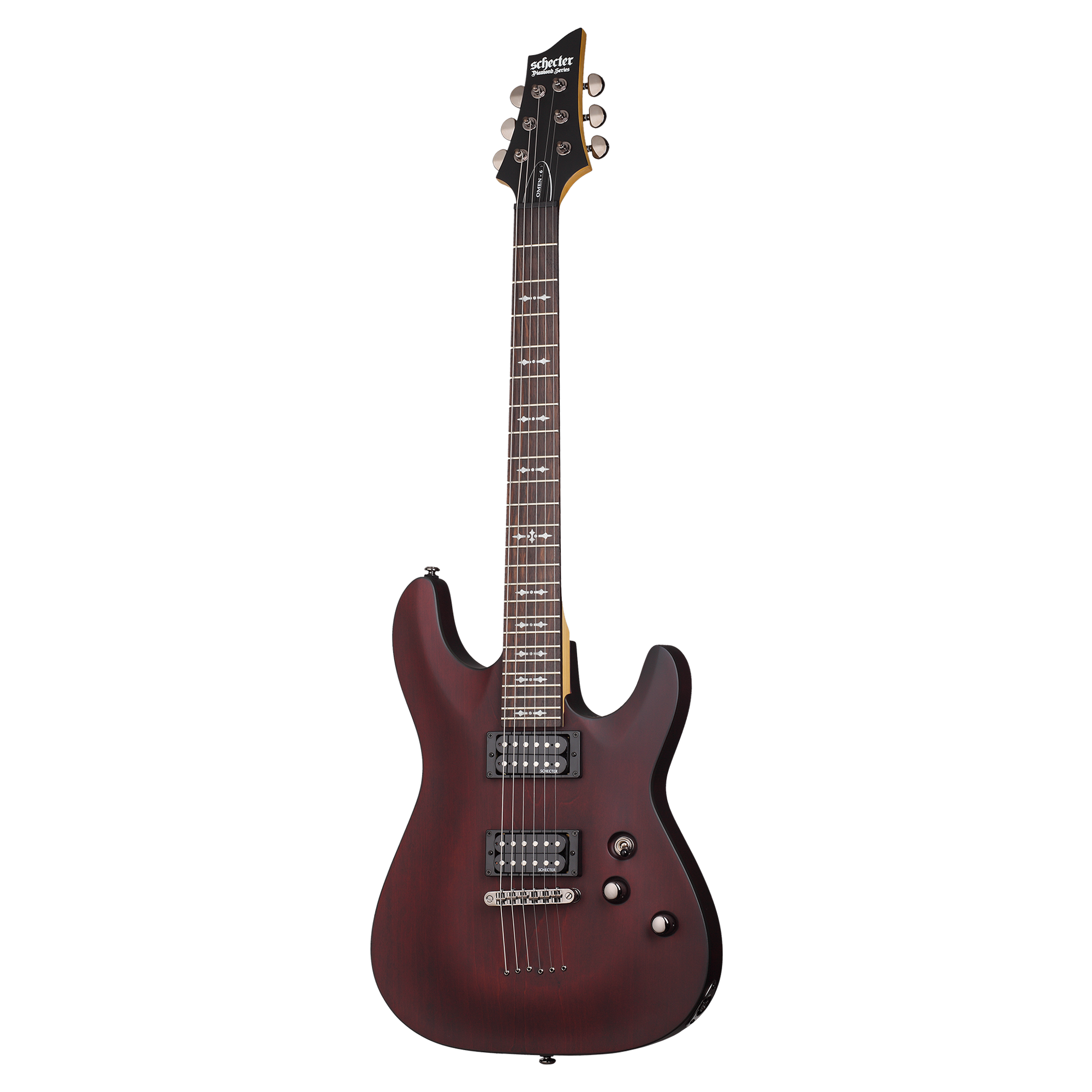 Schecter Omen-6 Walnut Satin Guitarra Eléctrica