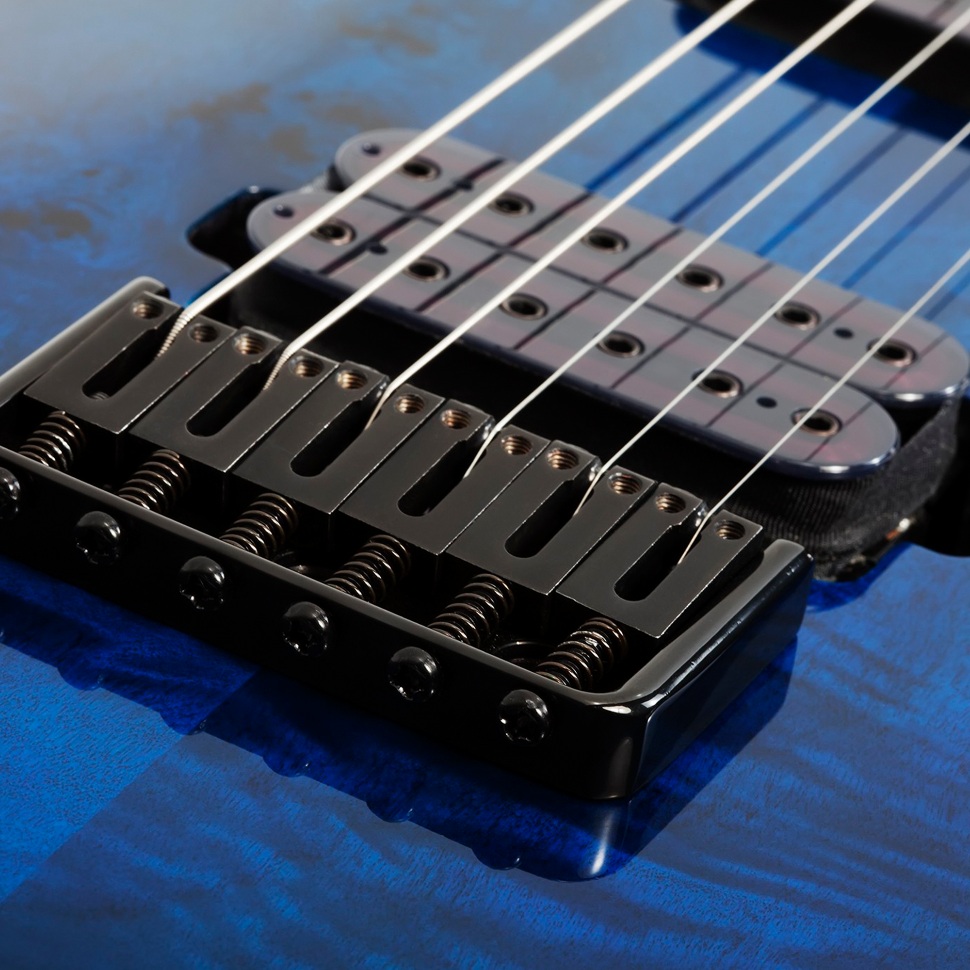 Schecter Omen Elite-6 See Thru Blue Burst Guitarra Eléctrica