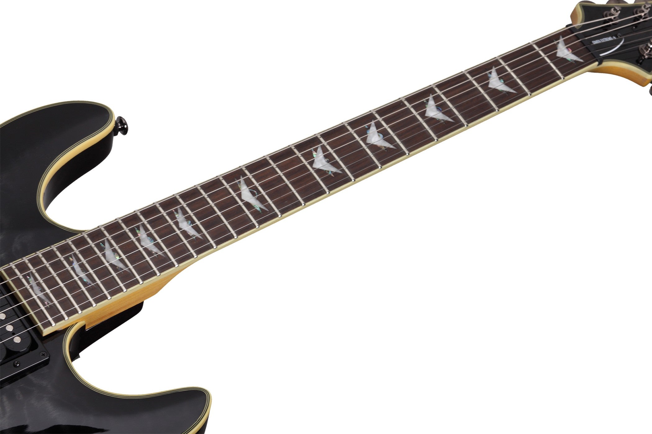 Schecter Omen Extreme-6 See-Thru Black Guitarra Eléctrica