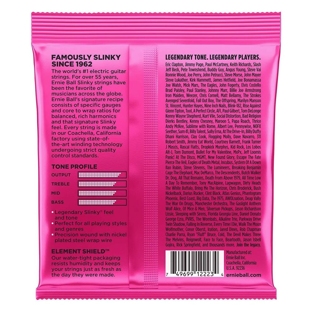 Ernie Ball P02223 Cuerdas Guitarra Eléctrica 009-042