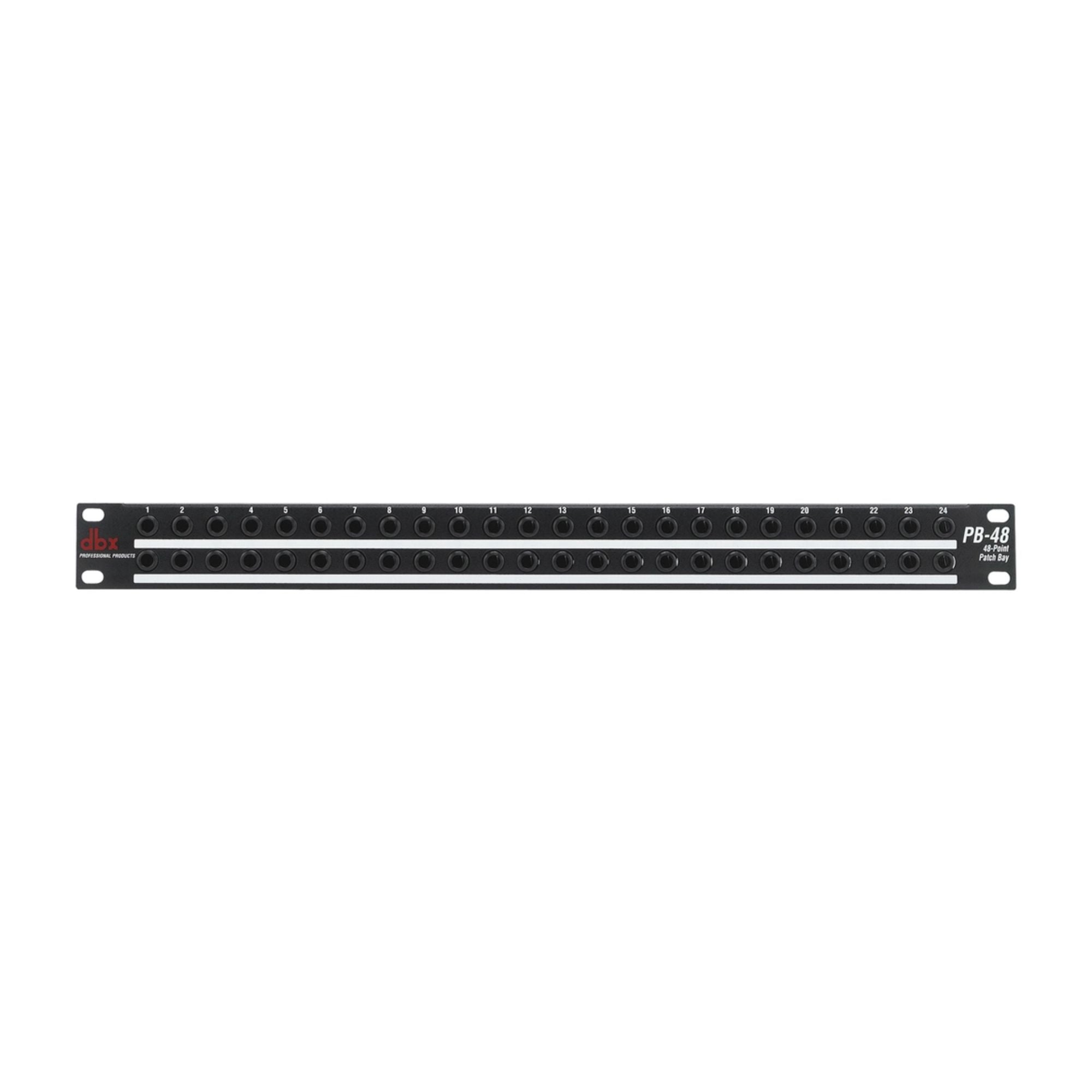 DBX PB48 Patchera de Rack 24x24