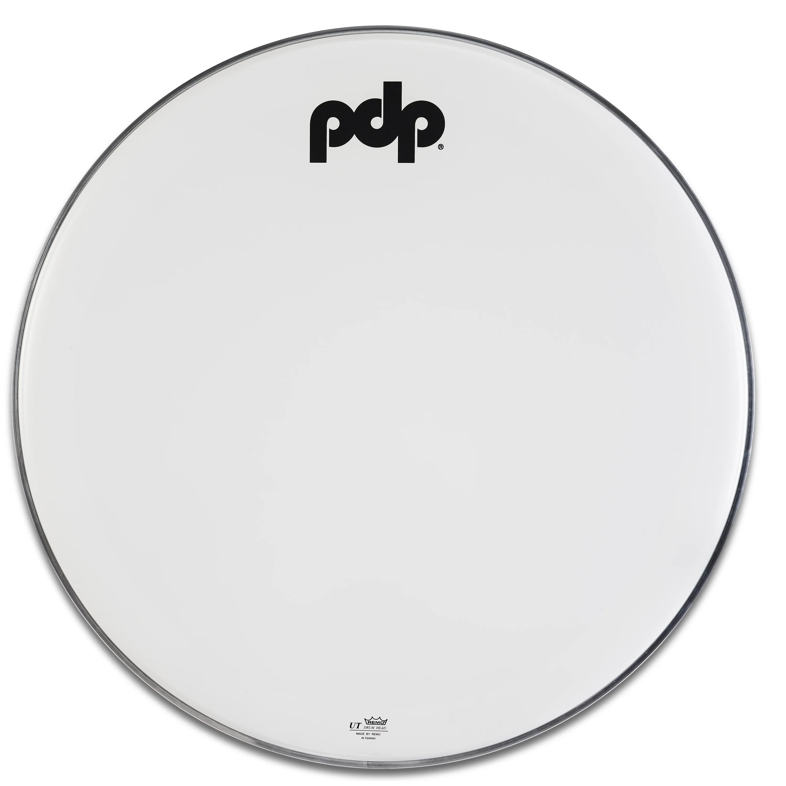 PDP Parche Resonante Bombo 22" White Coated