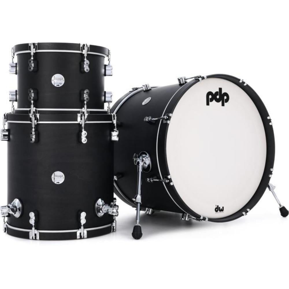 PDP PDCC2213EE Batería Acústica Concept Maple Shellpack 3Pcs Ox Ebano