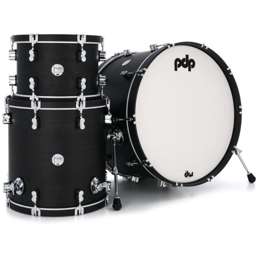 PDP PDCC2413EE Batería Acústica Concept Maple Shellpack 3Pcs Ox Ebano