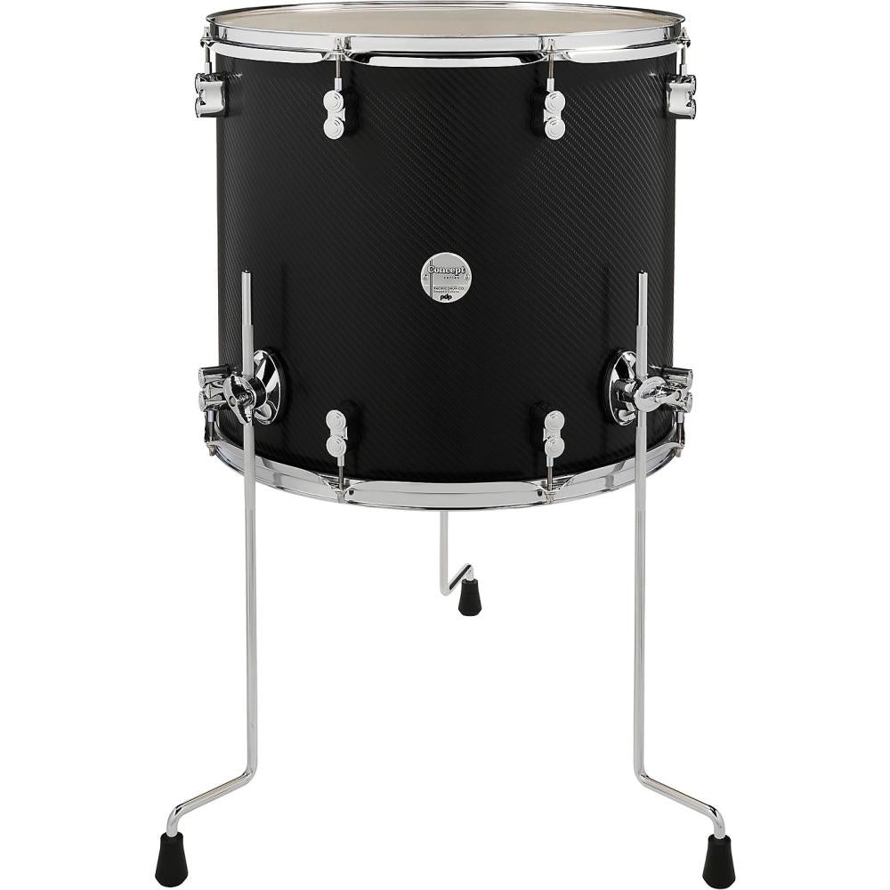 PDP Tom de Piso 14x12" Carbon Fiber Serie Concept