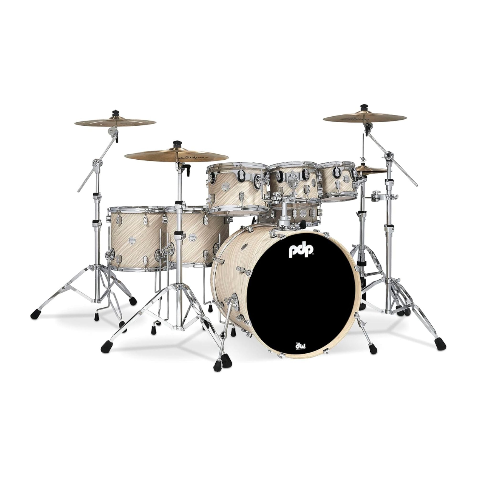 PDP Shellpack Concept Series Maple 7Pcs Twisted Ivory