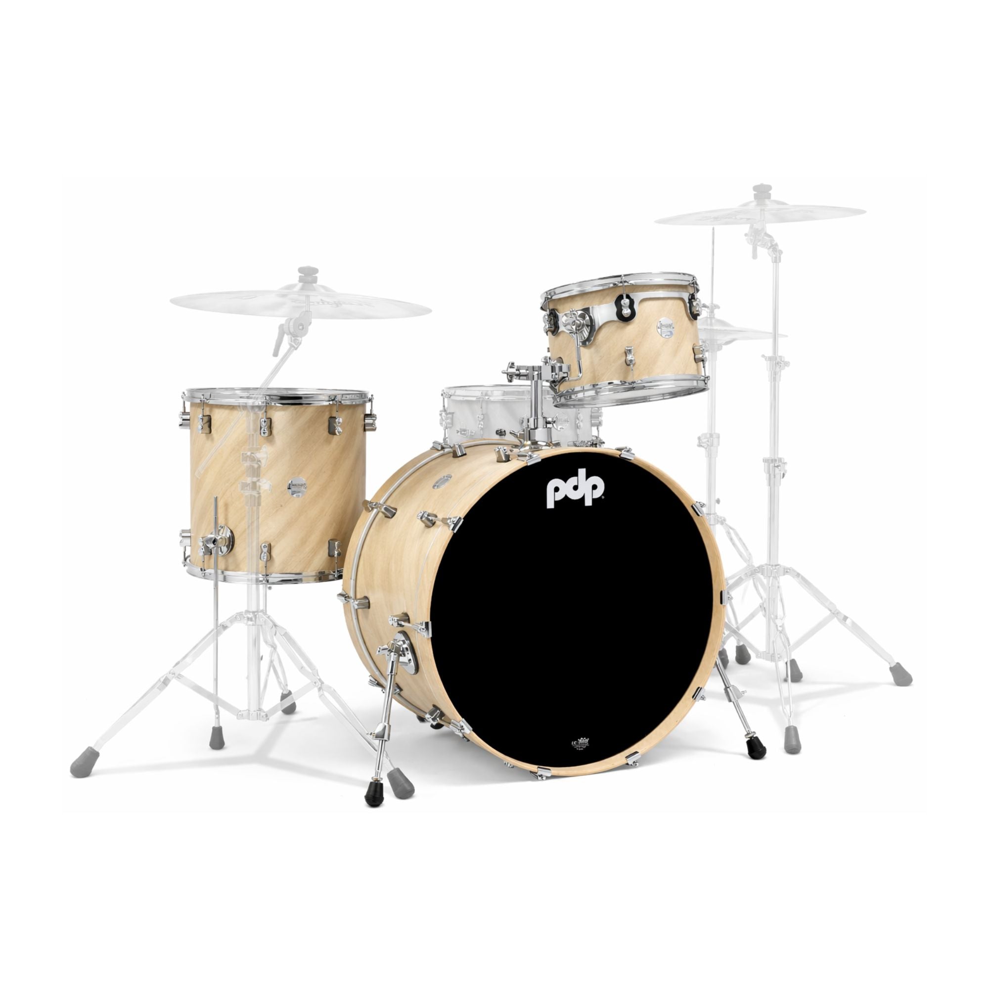PDP Shell Pack Concept Maple 3 Piezas Twisted ivori