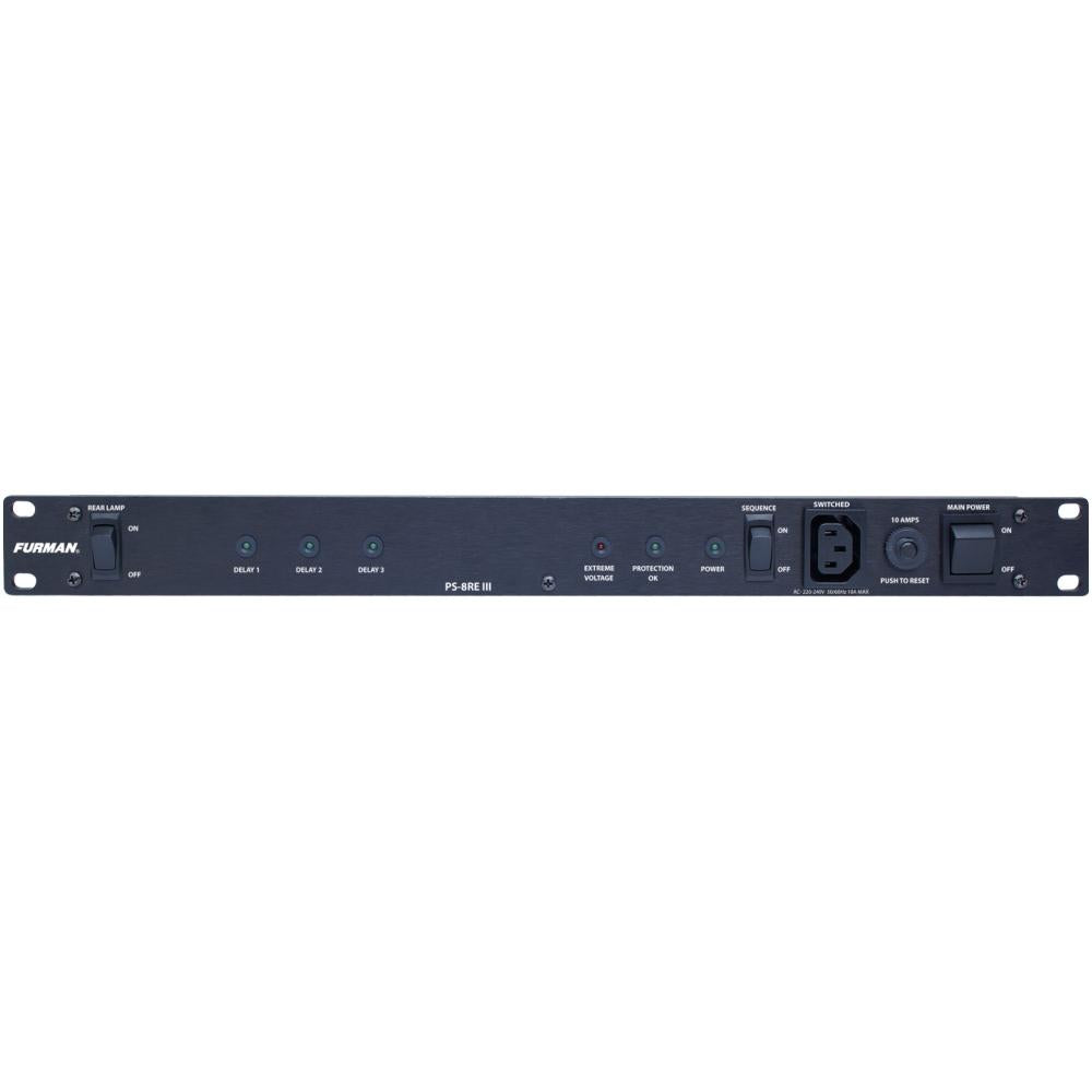 Furman PS-8RE Acondicionador de Energía con Secuenciador de Encendido