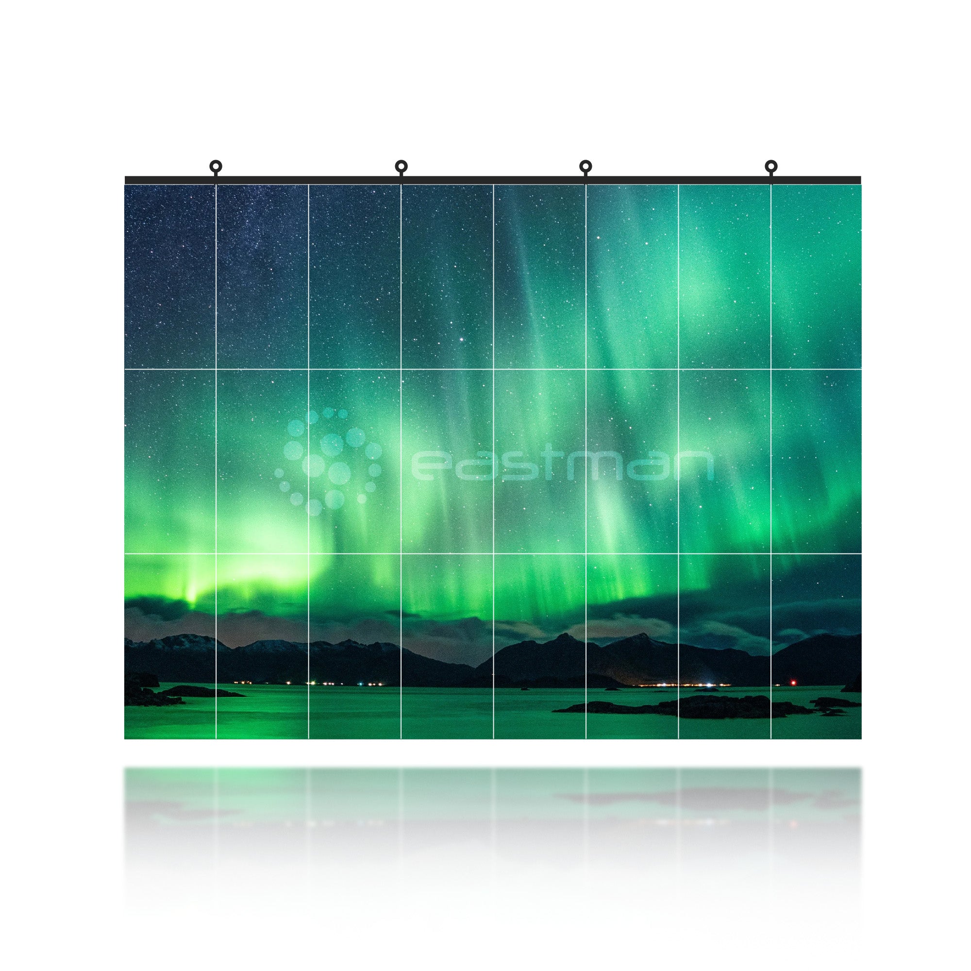 Eastman Borealis Pantalla Led Indoor 2.6 4X3mts Alta Frecuencia + Antimoiré