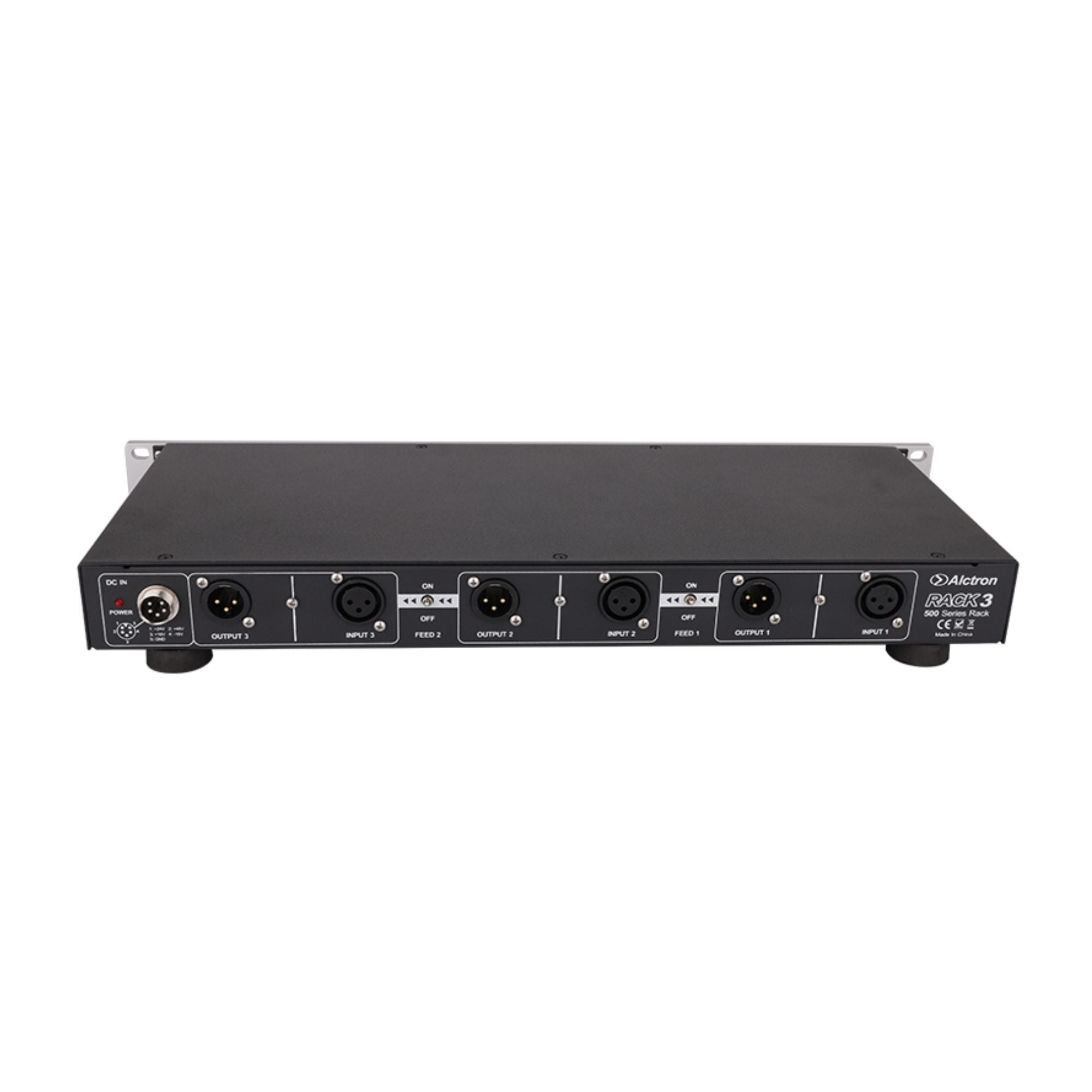 Alctron RACK3 Fuente Poder 3 Slots Serie 500