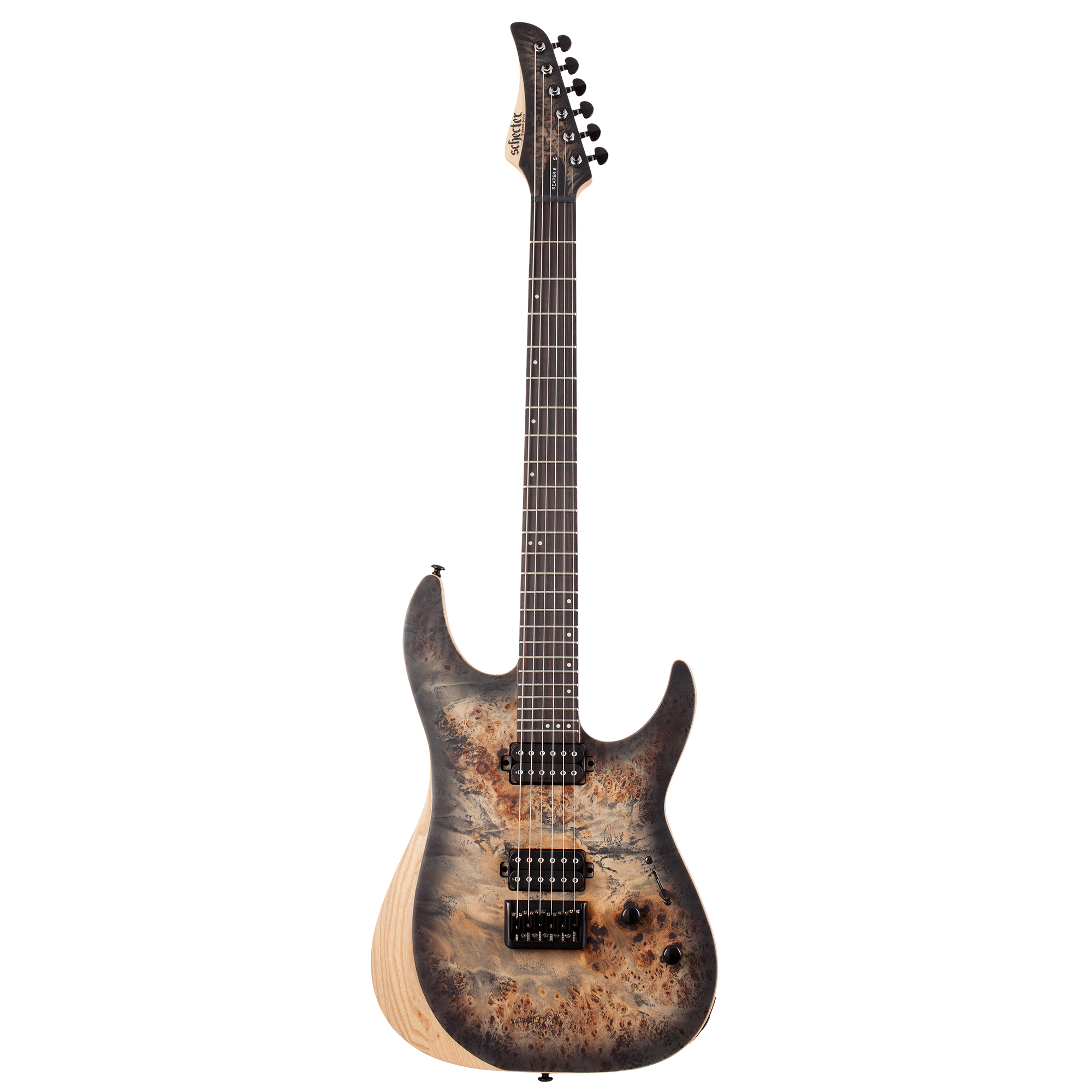 Schecter Reaper-6 Satin Charcoal Burst Guitarra Eléctrica