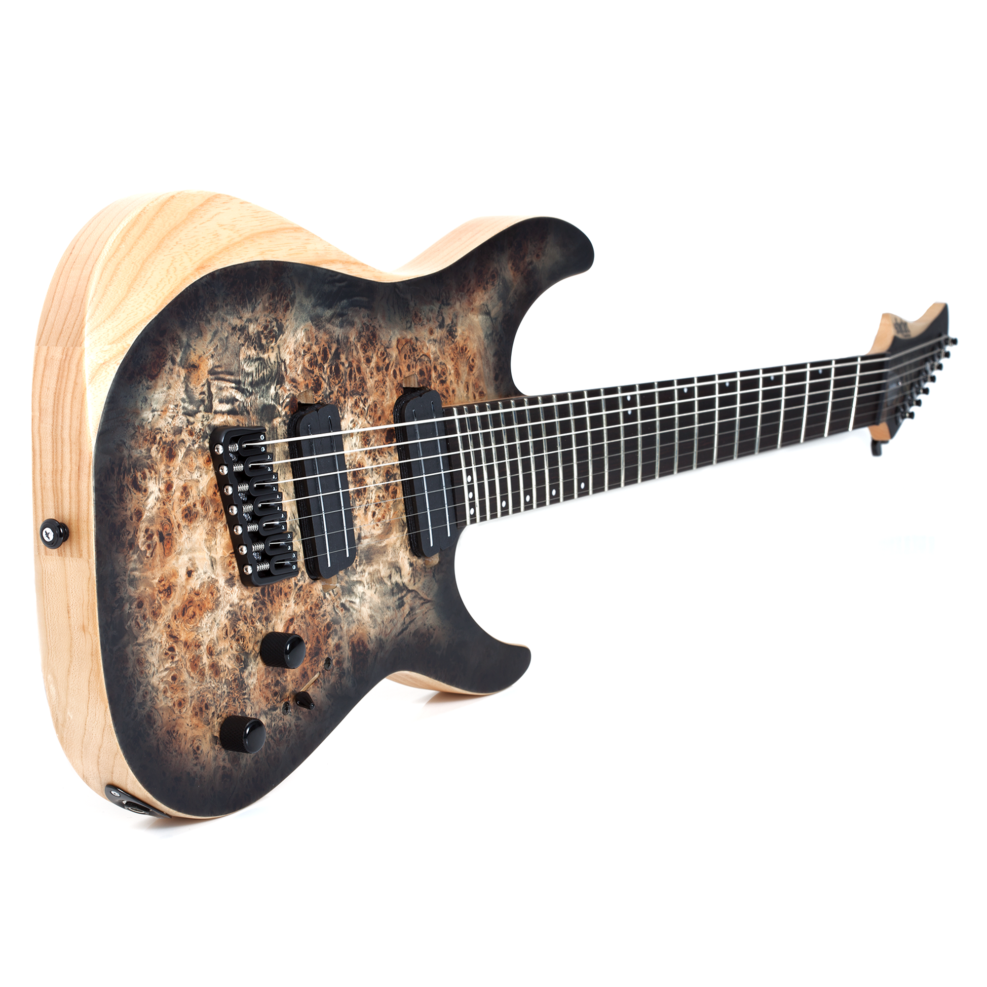 Schecter Reaper-7 Multi Escala Satin Charcoal Burst Guitarra Eléctrica
