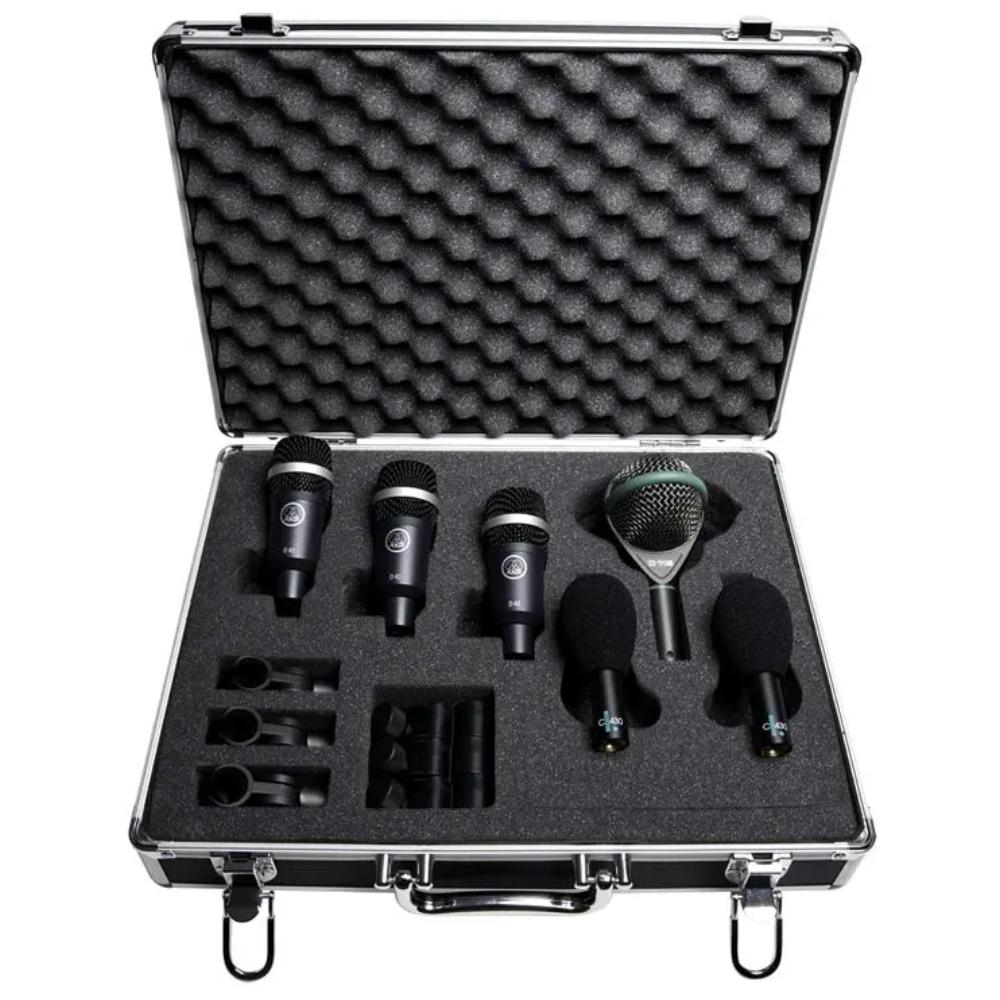 AKG RHYTMPACK Set de Micrófonos para Bateria 6 piezas