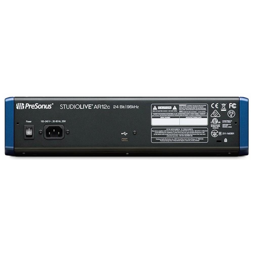 Presonus StudioLive AR12C Consola de Audio Análoga