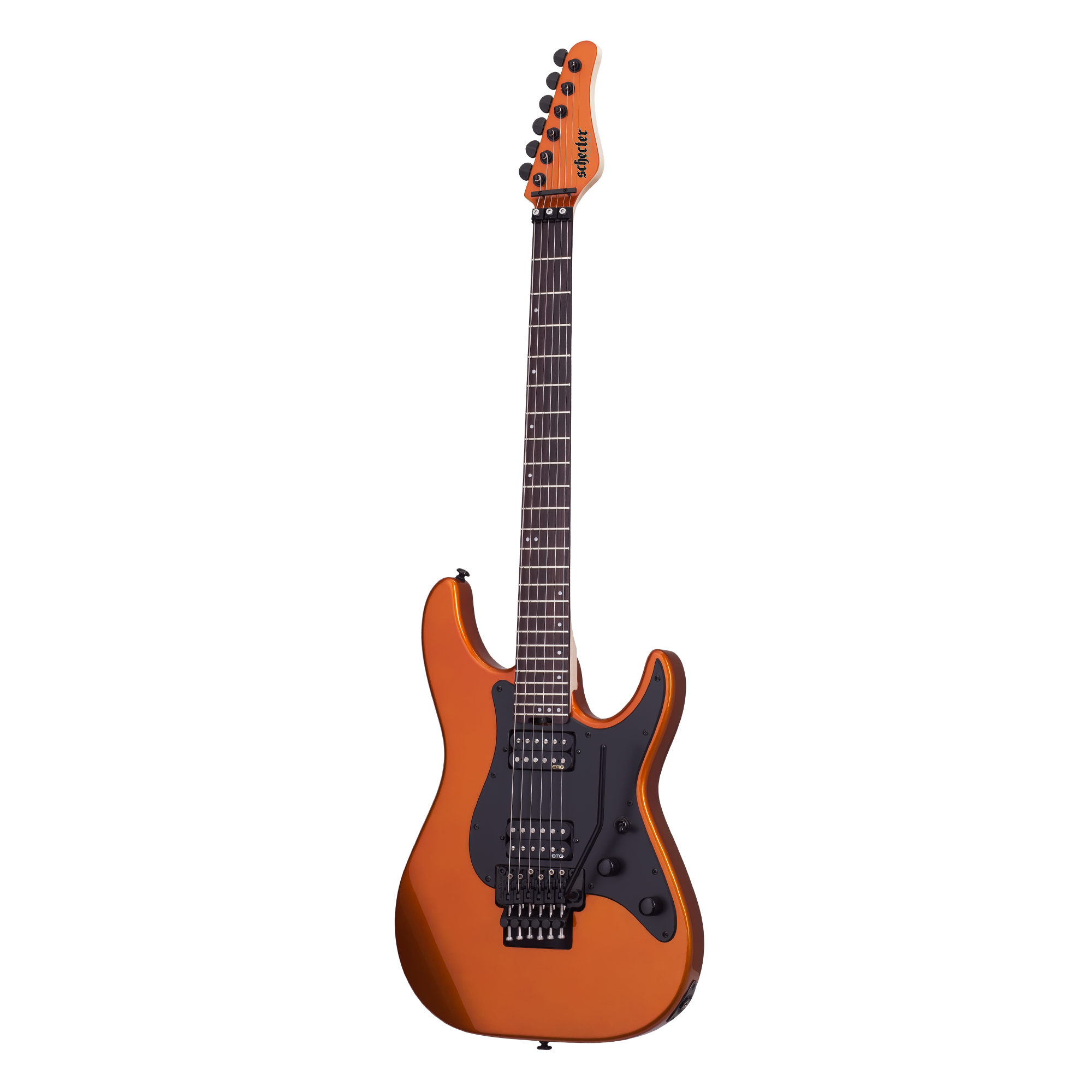 Schecter Sun Valley SS Lambo Orange Guitarra Eléctrica