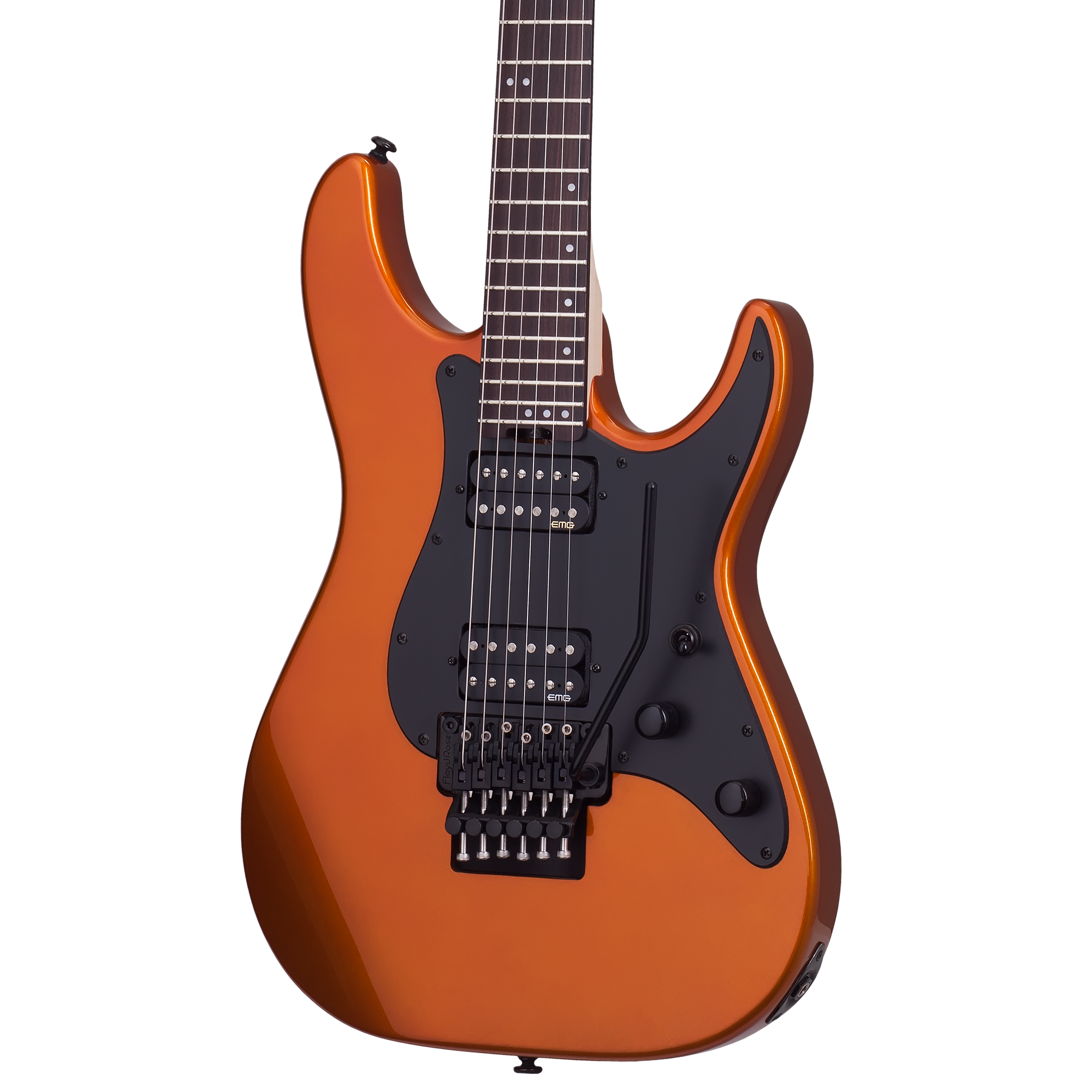 Schecter Sun Valley SS Lambo Orange Guitarra Eléctrica
