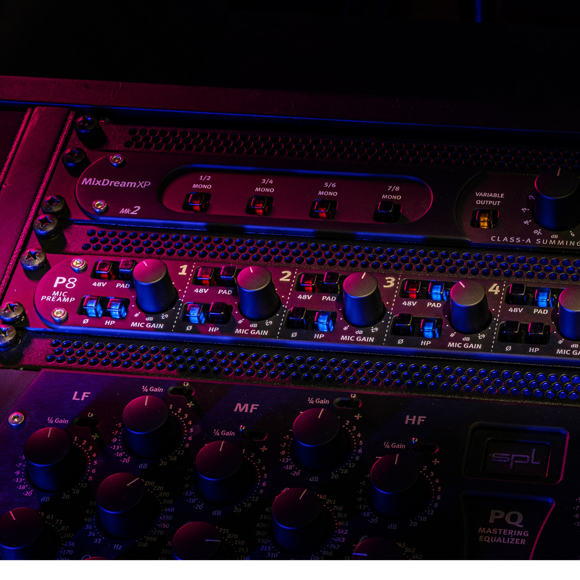 SPL P8 Preamplificador de 8 canales