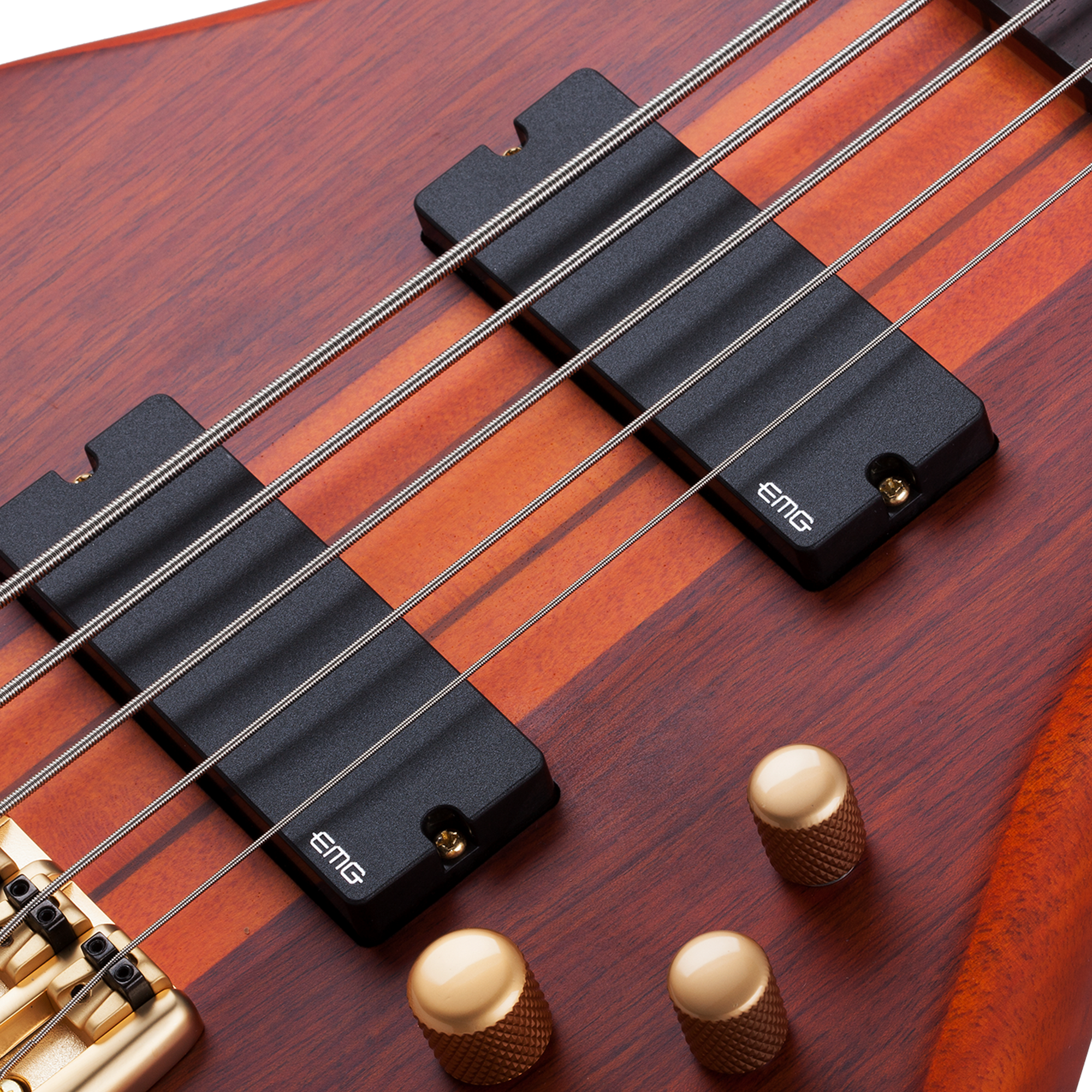 Schecter Stiletto Studio-5 Honey Satin Bajo Eléctrico
